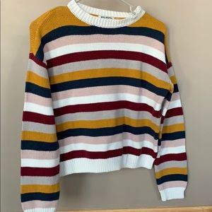 striped sweater